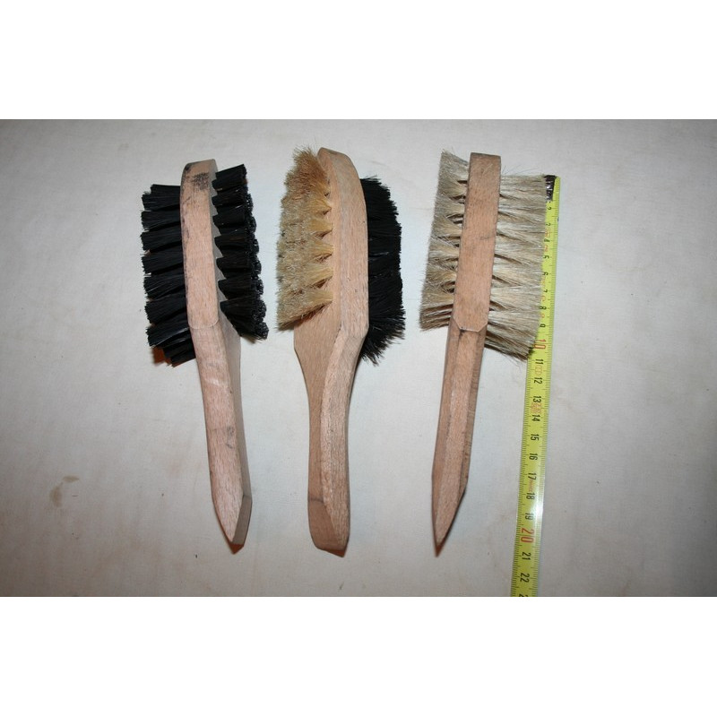 Lurrose 2 Pièces Brosse à Chaussures Brosses à Chaussures Kit De Cirage  pour Chaussures Brosse à Tapisserie Brosse à Cirer Les Chaussures Brosse en  CRIN Auto Applicateur Lotus : : Mode